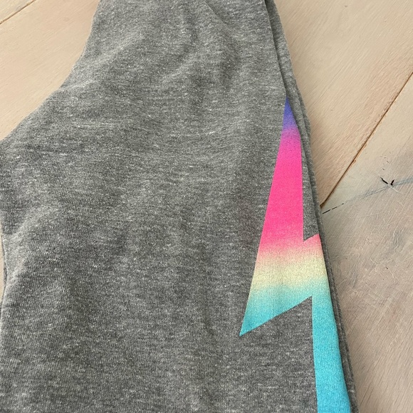 Aviator Nation. Bolt Sweatpants. Heather gray in size XS - Picture 4 of 5